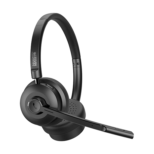 Urban Factory HBV50UF-V2 Movee: Over-The-Ear Bluetooth 5.0 Conference Headset