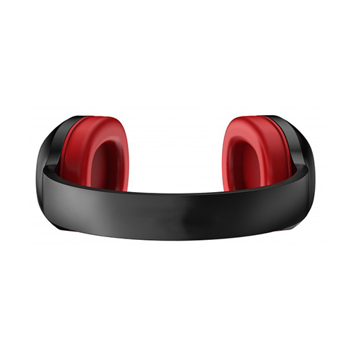 Urban Factory MOV03UF MOVEE: Over-The-Ear Bluetooth 5.1 Rechargeable Headset - Black/Red