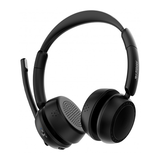 Urban Factory HBV70UF MOVEE MAX: Bluetooth 5.2 Headset with ANC / ENC and Charging Stand