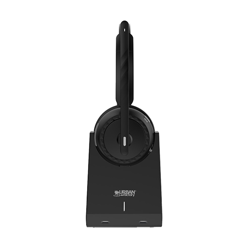 Urban Factory HBV70UF MOVEE MAX: Bluetooth 5.2 Headset with ANC / ENC and Charging Stand