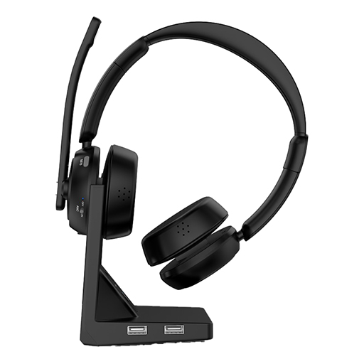 Urban Factory HBV70UF MOVEE MAX: Bluetooth 5.2 Headset with ANC / ENC and Charging Stand