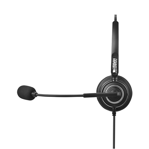 Urban Factory HBV01UF MOVEE: Over-The-Ear USB Wired Headset with Remote Control
