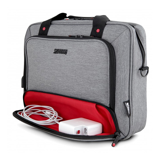 Urban Factory MTE14UF MIXEE EDITION Toploading Laptop Bag 14.1 Inch Grey