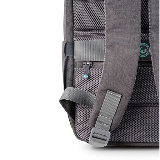 Urban Factory ELB14UF GREENEE: Eco Backpack Double Compartment for Laptop 13-Inch to 14-Inch