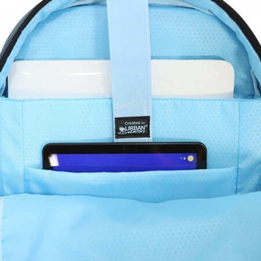 Urban Factory ECB25UF Backpack, Maximum Screen Size: 39.6 cm (15.6 Inch), Monochromatic