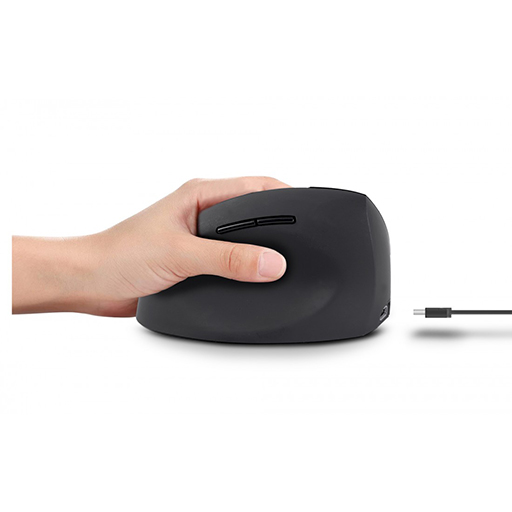 Urban Factory EML20UF-N ERGO NEXT: 2.4GHz Vertical Mouse for Left-Handed Users.