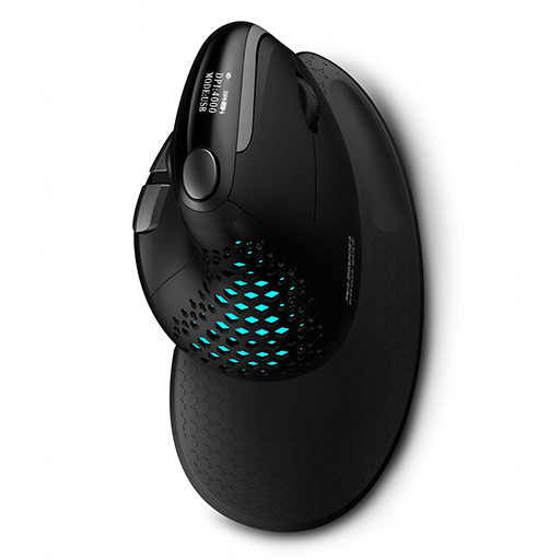 Urban Factory EPM50UF ERGO PRO MAX: Wireless Right Hand Mouse - 2.4GHz - Handrest