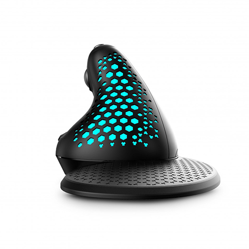 Urban Factory EPM50UF ERGO PRO MAX: Wireless Right Hand Mouse - 2.4GHz - Handrest