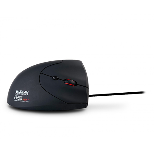 Urban Factory EMR01UF-N ERGO Next Vertical Wired USB-A & USB-C Ergonomic Mouse, Right Handed