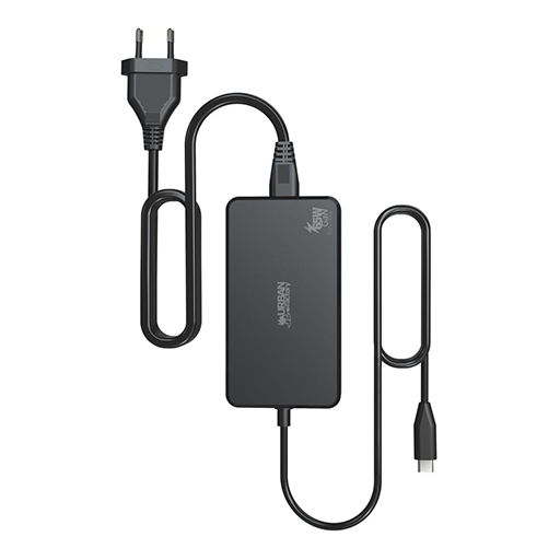 Urban Factory UUC65UF POWEE BLOCK: Universal USB-C GaN 65W with EU & UK Power Cord
