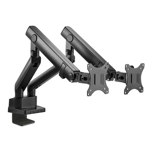 Urban Factory FAM02UF-BK FLEXEE Dual: Spring Dual Monitor Arm - Black