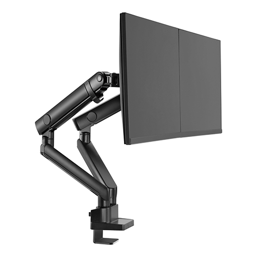 Urban Factory FAM02UF-BK FLEXEE Dual: Spring Dual Monitor Arm - Black