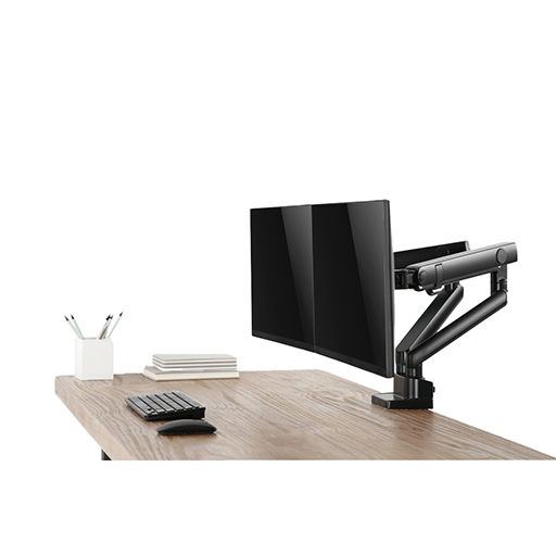 Urban Factory FAM02UF-BK FLEXEE Dual: Spring Dual Monitor Arm - Black