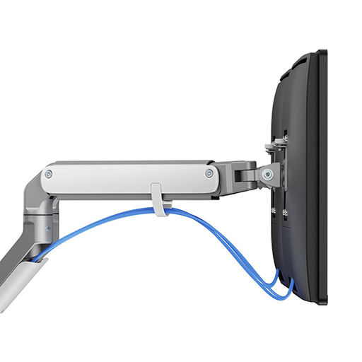 Urban Factory FAM02UF-WH FLEXEE Dual: Spring Dual Monitor Arm - White