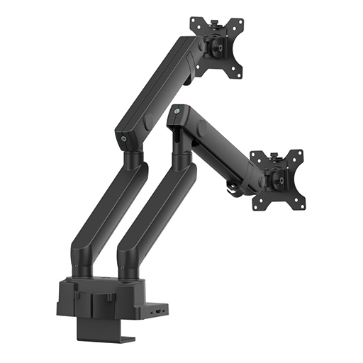 Urban Factory FAM20UF FLEXEE PRO: Dual Arm with Integrated 8-in-1 USB-C Docking Station