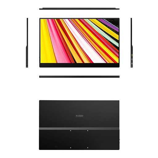 Urban Factory PUM15UF DUPLEE: 15.6 Inch Portable External Monitor USB-C & HDMI 1080P
