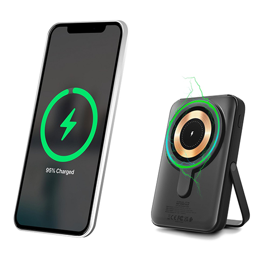 Urban Factory MWP10UF MAGNEE Power: Wireless Magnetic Powerbank 10000 mAh - Charcoal Black