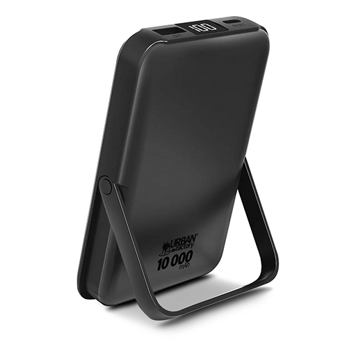 Urban Factory MWP10UF MAGNEE Power: Wireless Magnetic Powerbank 10000 mAh - Charcoal Black