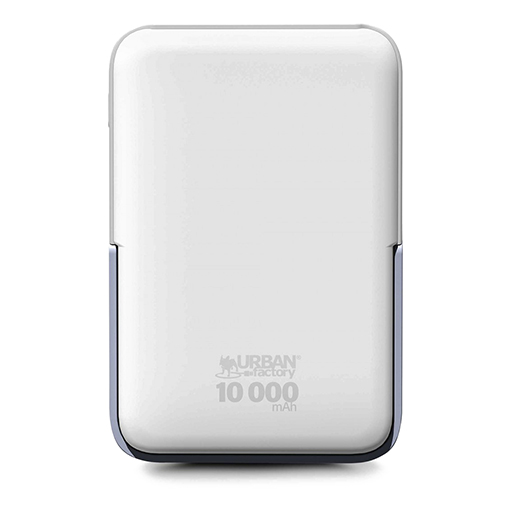 Urban Factory MWP11UF MAGNEE Power: Wireless Magnetic Powerbank 10000 mAh - White Chalk