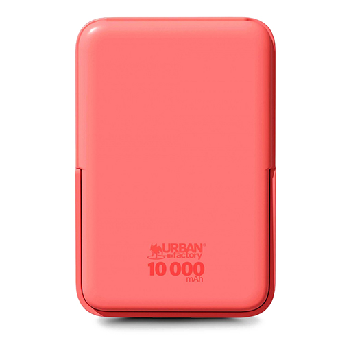 Urban Factory MWP13UF MAGNEE Power: WiFi Magnetic Universal Powerbank 10000 mAh, Sugar Coral