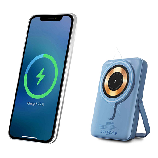 Urban Factory MWP15UF MAGNEE Power: WiFi Magnetic Universal Powerbank 10000 mAh, Allure Blue
