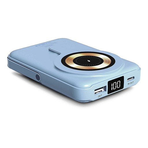 Urban Factory MWP15UF MAGNEE Power: WiFi Magnetic Universal Powerbank 10000 mAh, Allure Blue