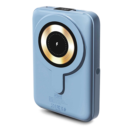 Urban Factory MWP15UF MAGNEE Power: WiFi Magnetic Universal Powerbank 10000 mAh, Allure Blue