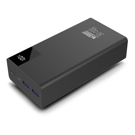 Urban Factory BPB30UF BIGEE: Powerbank 30 000mAh USB-C In Out with LCD Screen
