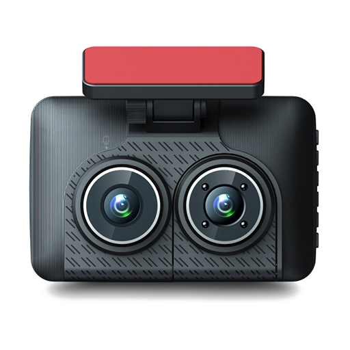 Urban Factory DAS15UF DUPLEE: Full HD 1080P Double Lens Dashcam with 4 LCD Display