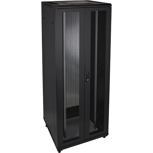 Environ ER800 33U Rack 800x1000 mm W/Vented (F) D/Vented (R) B/Panels F/Mgmt Black
