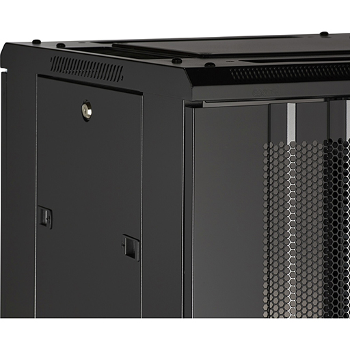 Environ ER800 33U Rack 800x1000 mm W/Vented (F) D/Vented (R) B/Panels F/Mgmt Black
