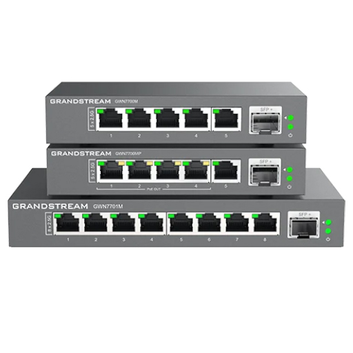 Grandstream GWN7701M UNMANAGED 8X2.5GB + 1XSFP SWITCH