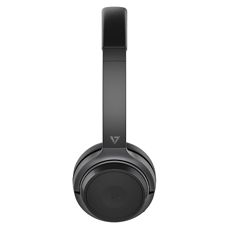 V7 HB600S Wireless On-ear, Over-the-head Stereo Headset - Black, Dark, Grey