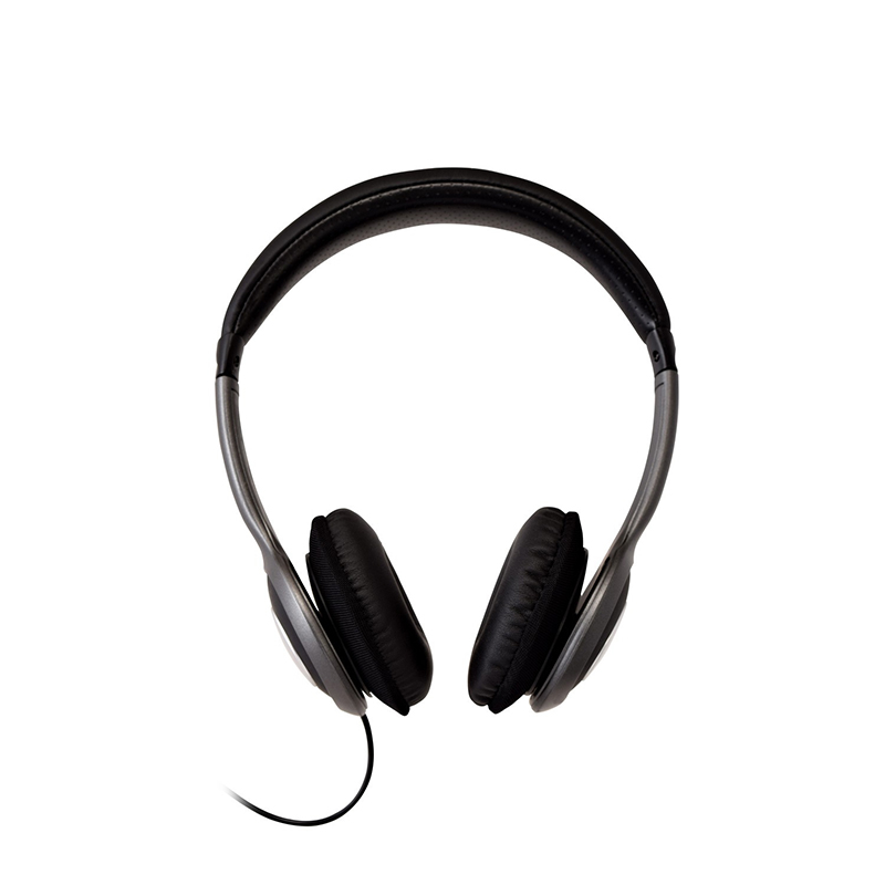 V7 HA520-2EP Wired Over-the-head Binaural Stereo Headphone - Black, Grey