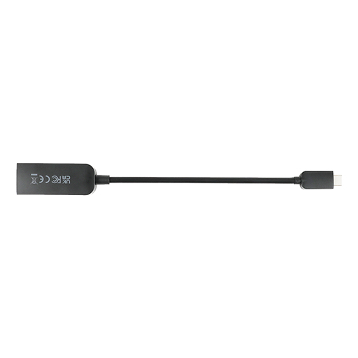 V7 V7UCRJ25G-BLK 2.5G Ethernet Adapter USB-C Male to RJ45 Female Black