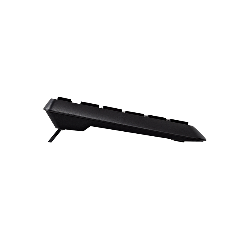 V7 KU350UK Keyboard - Full-size - Cable Connectivity - USB Interface - English(UK) - Black