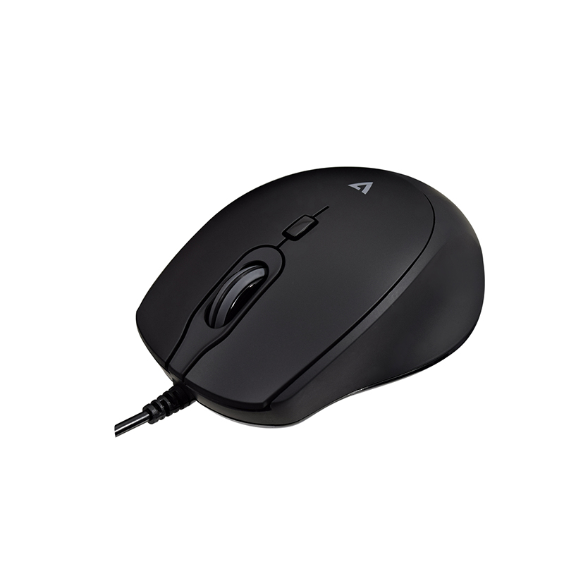 V7 CKU350UK Keyboard & Mouse - English (UK) - Black 