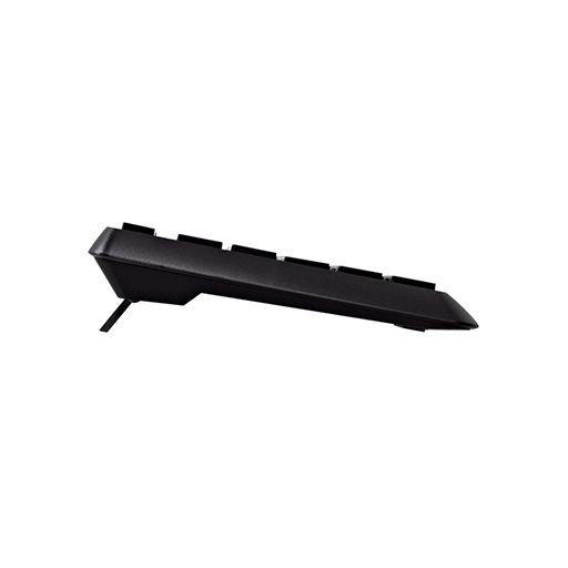 V7 KU200UK Keyboard - Cable Connectivity - USB Interface - English (UK) - Black