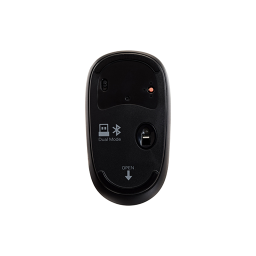 V7 MW550BT Bluetooth Silent 4-Button Mouse - Black