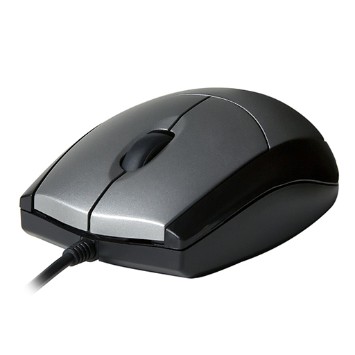 V7 MV3000010-5EC Mouse - USB - Optical - 3 Button(s) - Cable - 1000 dpi - Scroll Wheel