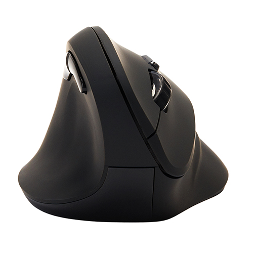 V7 MW400L Mouse - Radio Frequency - USB - Optical - 6 Button(s) - Black 