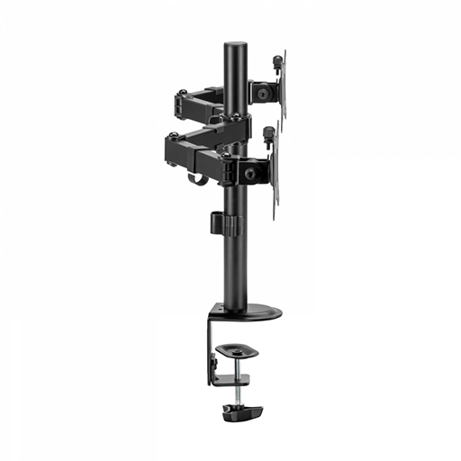 V7 DM1GCD Dual Monitor Articulating Clamp Mount