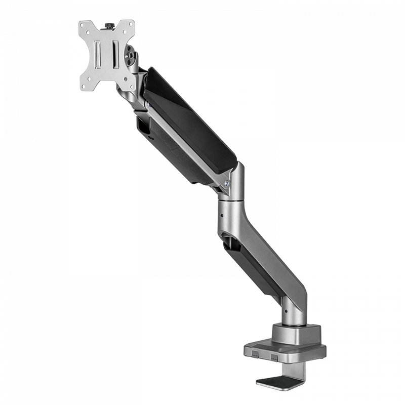 V7 DM1HDS Single Monitor Heavy Duty Gas Spring Bar Mount
