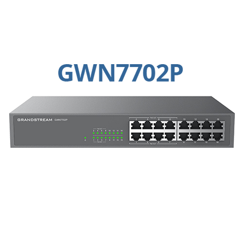Grandstream GWN7702P UNMANAGED 16-PORT 8 X POE GE SWITCH
