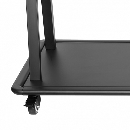 V7 TVCART3 Ultra Heavy Duty Mobile TV Cart Trolley