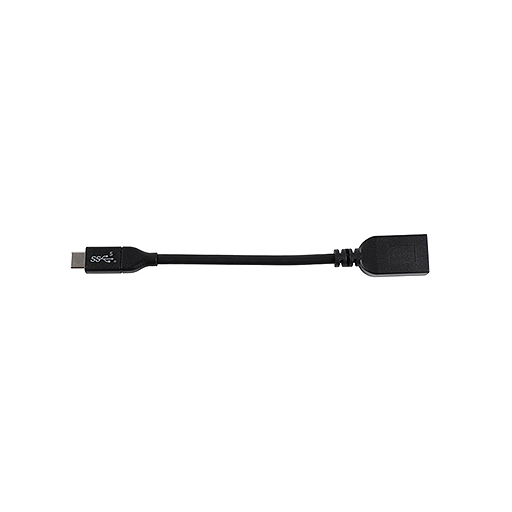 V7 V7U3C-BLK-1E Black USB Cable USB 3.1 Gen1 A Female to USB-C Male 0.3m 1ft