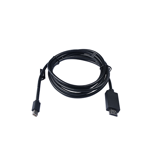 V7 V7MDP2HD-02M-BLK-1E Black Video Cable Mini DisplayPort Male to HDMI Male 2m 6.6ft