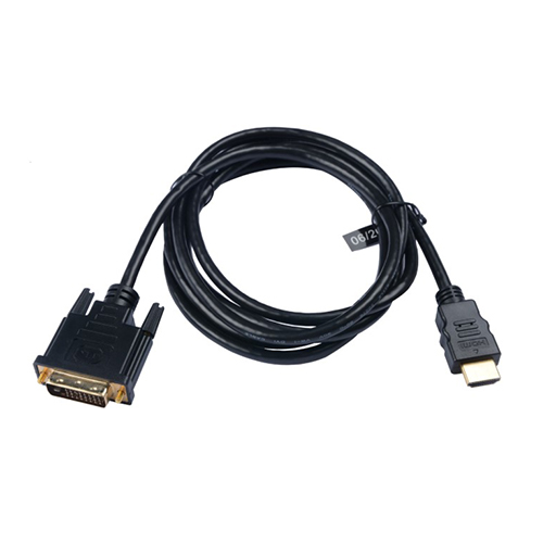 V7 V7E2HDMIDVID-02M Video Cable HDMI Male to DVI-D Male 2m 6.6ft 30AWG Black