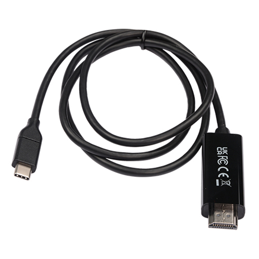 V7 V7UCHDMI-1M HDMI/USB-C A/V Cable 1m - Black