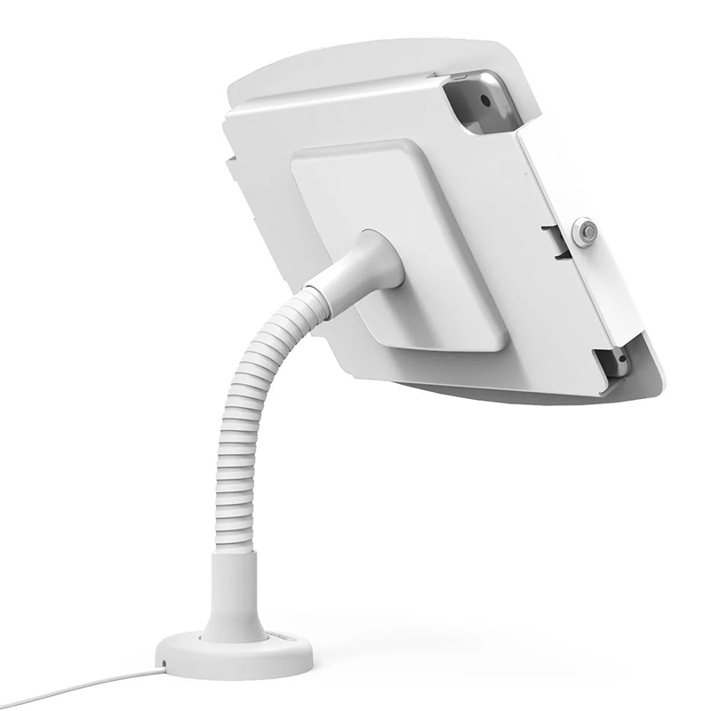 Compulocks 159W209IPDSW iPad 10th-11th (A16) Gen Space Enclosure Flex Arm Mount White